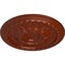Ekena Millwork Oslo Ceiling Medallion (Fits Canopies up to 7 5/8"), Hand-Painted Firebrick, 38 3/8"OD x 2 7/8"P CM38OSFIF - alternate 3